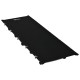 Lightweight Camping Cot, Aluminium Portable Folding Bed w/ Strong Support 331 lbs and Carry Bag for Camping, Black