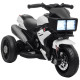 Kids Electric Pedal Motorcycle Ride-On Toy, 6V Battery Powered with Music, Horn, Headlights – Motorbike for Girls and Boys, White