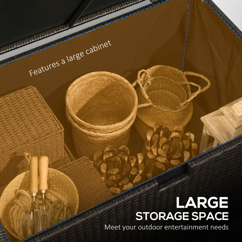 113 Gallon Outdoor Storage Box for Cushions