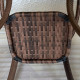 Outdoor Coffee Table with Storage Shelf, Hand-Woven Wicker Side Table with Water-Ripple Glass Top, Mix Brown