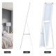 Full Length Mirror for Bedroom, Free Standing Dressing Mirror, Wall Mirror with Wood Frame, 15