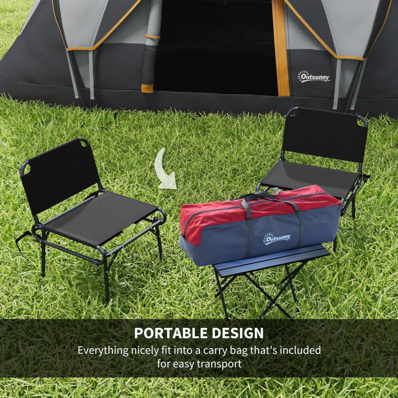 5-6 Person Family Tent, Outdoor Camping Tent with Lighting Hook, Carrying Bag for Camping, Hiking and Travelling, Cream