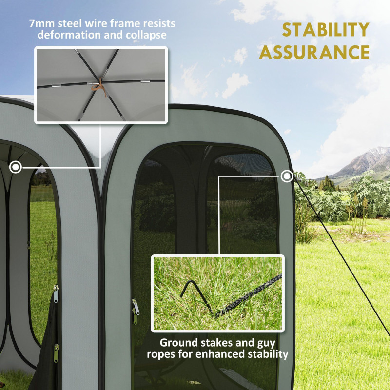 Pop Up Screen Tent with UPF50 Protection