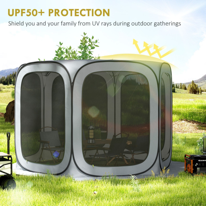 Pop Up Screen Tent with UPF50 Protection