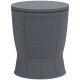 Patio Cooler Side Table with Adjustable Height