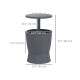 Patio Cooler Side Table with Adjustable Height