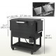 Large Capacity Rolling Outdoor Cooler Cart