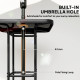 Outdoor Bar Table with Umbrella Hole, 41.3