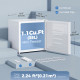 Compact Upright Mini Freezer with Adjustable Temperature