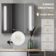 LED Medicine Cabinet with Mirror and Lights, 27.5