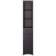 Tall Bathroom Cabinet Storage Organizer, Linen Tower with Shelves and Drawer