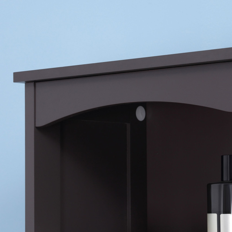 Tall Bathroom Cabinet Storage Organizer, Linen Tower with Shelves and Drawer