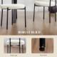 4 Pieces Kitchen Chairs, Modern Dining Chairs w/ Corduroy Upholstery and Steel Legs for Living Room, Beige