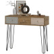 Narrow Console Table with Drawers, 35