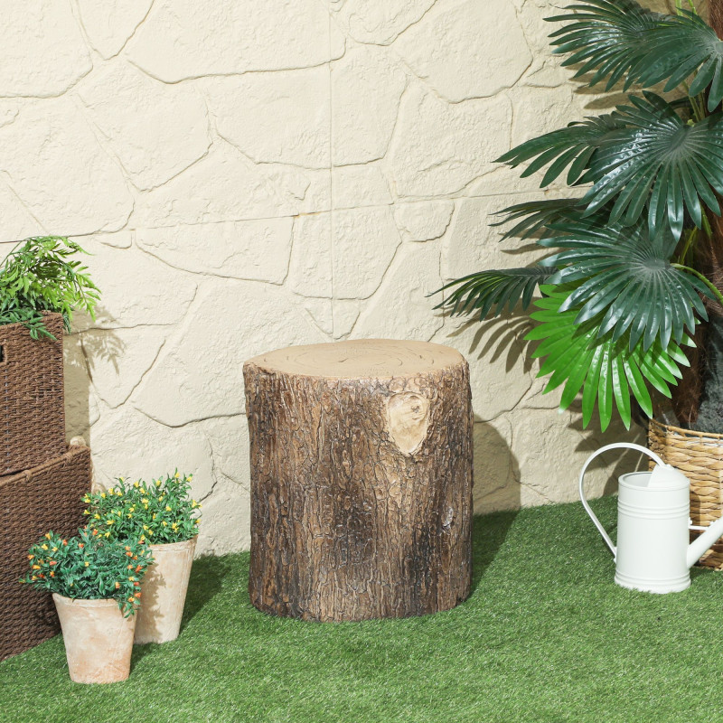 Tree Stump Decorative Garden Stool, 15