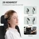Ergonomic Executive High Back Office Chair with Footrest, Lumbar Support, Black