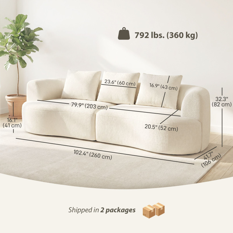 3 Seater Sofa, 102