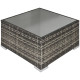 Rattan Garden Coffee Table, 25.6