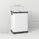 Kitchen Garbage Bin, 2 x 7.9 Gal (2 x 30 L) Trash Can, Soft-Close Garbage Can with Removable Inner Buckets, White