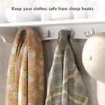Coat Rack Wall Mount with Shelf, 28