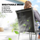 7 Piece Garden Dining Set, Garden Furniture Set with Rectangle Table and 6 Stackable Chairs