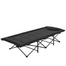 Camping Cot for Adults with Padded Cushion, 31.5