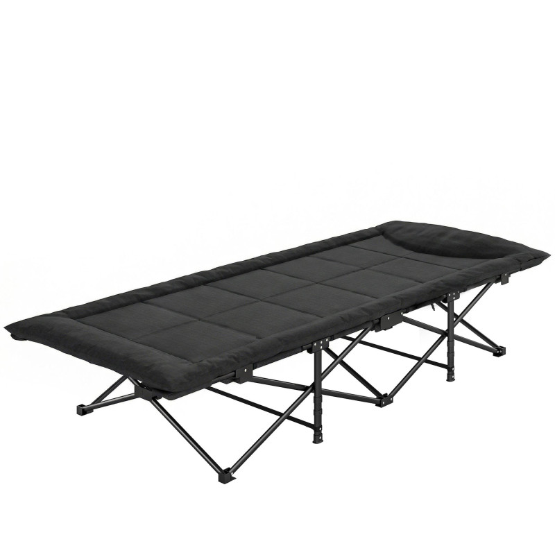 Camping Cot for Adults with Padded Cushion, 31.5