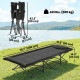 Camping Cot for Adults with Padded Cushion, 31.5