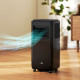 8,000 BTU Moible Air Conditioner 345 Sq. Ft., Dehumidifier Fan Auto Sleep with 24H Timer On/Off, Window Kit, Black