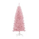 5FT Pencil Christmas Tree, Artificial Christmas Tree with Automatic Open for Home Party, Pink