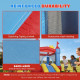 Qaba Bouncy Castle for Kids, Inflatable Bounce House with Slide, Pool/Ball Pit, Basketball Hoop and Blower for Indoor Outdoor