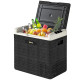 12 Volt Car Refrigerator, 53QT Car Fridge Electric Cooler, 12/24V DC and 100-240V AC, -68-68 ℉, Portable Refrigerator