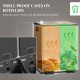 Dual Garbage Bin, Soft-Close Trash Can with Foot Pedal, 2 x 20 Liter Garbage Can with Removable Inner Buckets, Gold