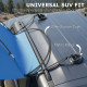 Car Awning Camping Tailgate Tent for SUV, 3000mm Waterproof Car Side Awning with Carry Bag, Light Blue