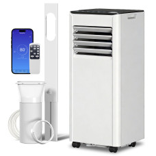 10000 BTU Portable Air Conditioner, AC Unit with Dehumidifier, Fan, WiFi Voice Remote Control, for Room up to 441 Sq. ft