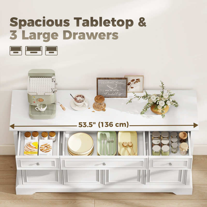 Sideboard Buffet Cabinet, 54
