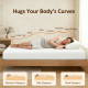 Twin Mattress 8 Inch Memory Foam Mattress in a Box, Pressure Relief & Lumbar Support, CertiPUR-US Certified, Medium Firm