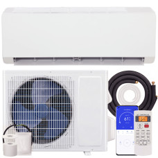 12000 BTU Mini Split Air Conditioner, 22 SEER2 115V Wifi Enabled Inverter AC Unit & Heat Pump Cools up to 750 Sq. Ft