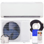 12000 BTU Mini Split Air Conditioner, 22 SEER2 115V Wifi Enabled Inverter AC Unit & Heat Pump Cools up to 750 Sq. Ft