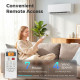 12000 BTU Mini Split Air Conditioner, 22 SEER2 115V Wifi Enabled Inverter AC Unit & Heat Pump Cools up to 750 Sq. Ft