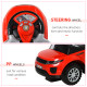 Aosom 3 in 1 Kid Ride on Push Car, Toddlers Sliding Walking Car, with Horn, Under Seat Storage, for 18-36 Months, Red