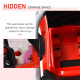 Aosom 3 in 1 Kid Ride on Push Car, Toddlers Sliding Walking Car, with Horn, Under Seat Storage, for 18-36 Months, Red