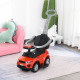 Aosom 3 in 1 Kid Ride on Push Car, Toddlers Sliding Walking Car, with Horn, Under Seat Storage, for 18-36 Months, Red
