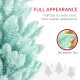 6ft Pencil Christmas Trees, Skinny Artificial Christmas Tree for Xmas Holiday Decor, Gradient Blue