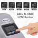 Soozier Portable Mini Pedal Exercise Bike Indoor Cycle Fitness Arm Leg w/ LCD Display, Silver