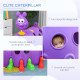 Qaba Lion Design Tunnel for Kids to Crawl Through, for 3-6 Years, Purple