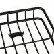 64"/43" x 39" Car Roof Rack, Length Adjustable Roof Basket, Universal Rooftop Cargo Carrier Basket with U-bolts, 220 lbs Capacity