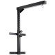 Soozier 220lbs Wall Mounted Punching Bag Hanger, Adjustable Height Punching Bag Holder for Boxing and MMA Training