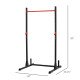 Soozier Adjustable Barbell Power Rack Squat Stand Strength Training Fitness Pull Up Weight Cage Home Gym Black