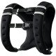 Soozier 11 lbs Weighted Vest, Weight Vest with adjustable Straps, Convenient Pocket and Reflective Strips, Fit for Men Women